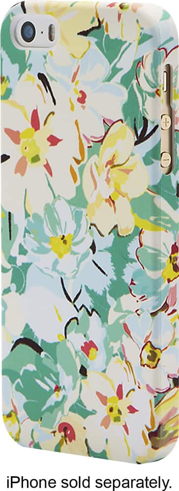 Front. Dynex™ - Case for Apple® iPhone® 5 and 5s - White/Teal.