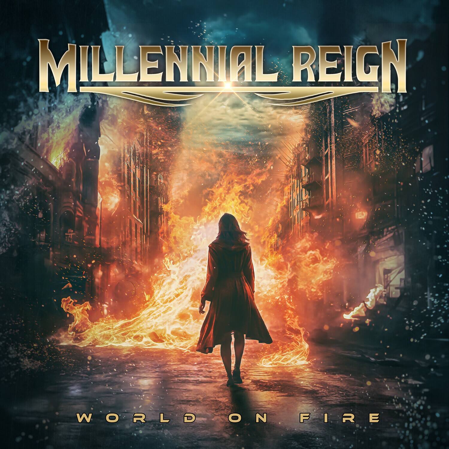 Millennial Reign - World on Fire   - COMPACT DISCS [CD] price history on PriceWatchPro