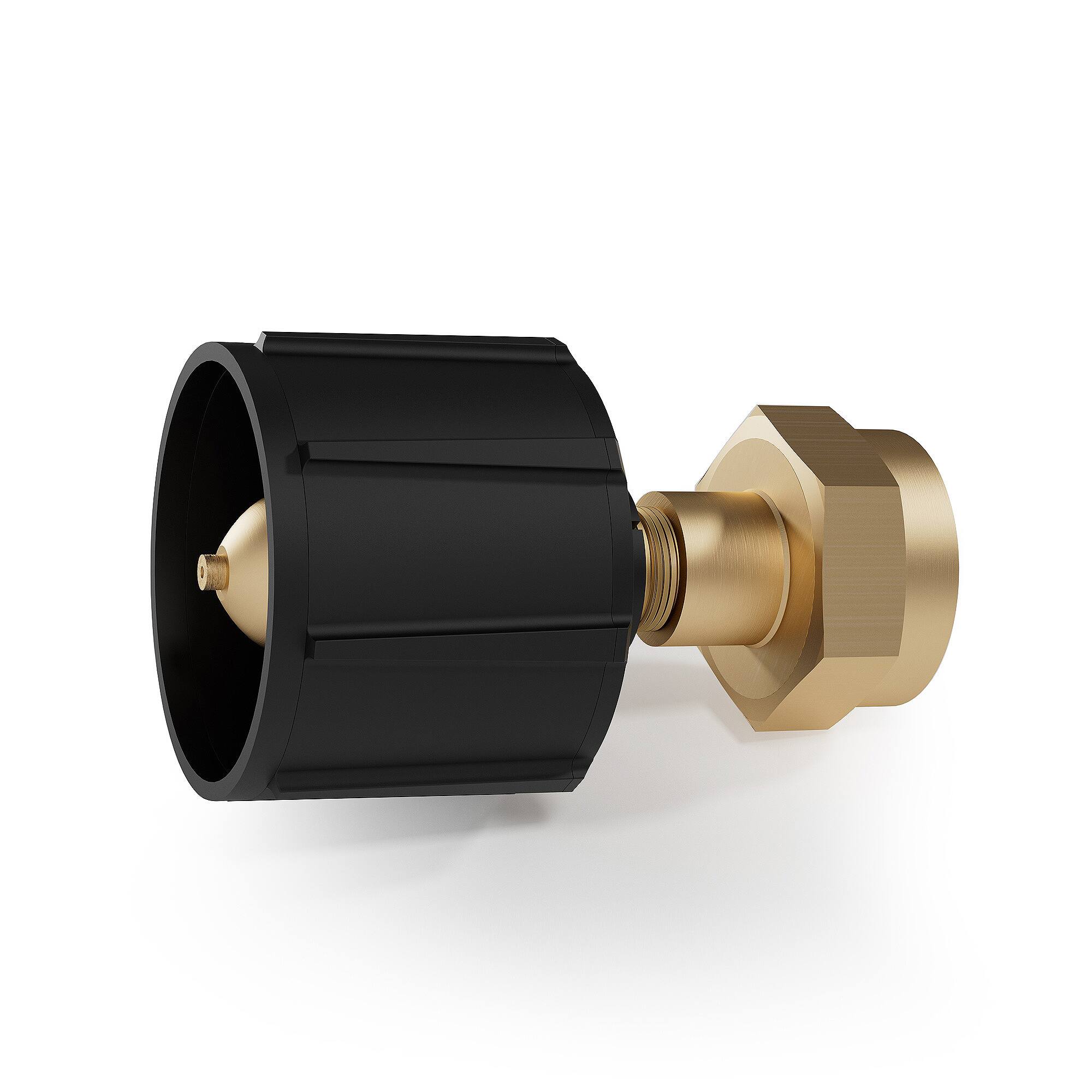 Empava - Propane Refill Adapter – 1LB to 20LB Tank Converter, Auto Shutoff, Solid Brass, CSA Certified for Grills/Camping - Black price history on PriceWatchPro