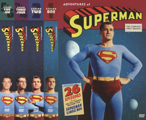  The Adventures of Superman: The Complete Seasons 1-6 [20 Discs] [DVD]