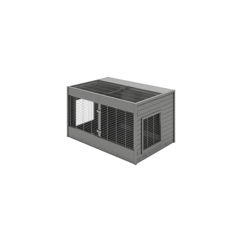 Front. New Age Pet - Small Animal Cozy Critter Connect-A-Hutch, Modular, & Easy-to-Clean Habitat.