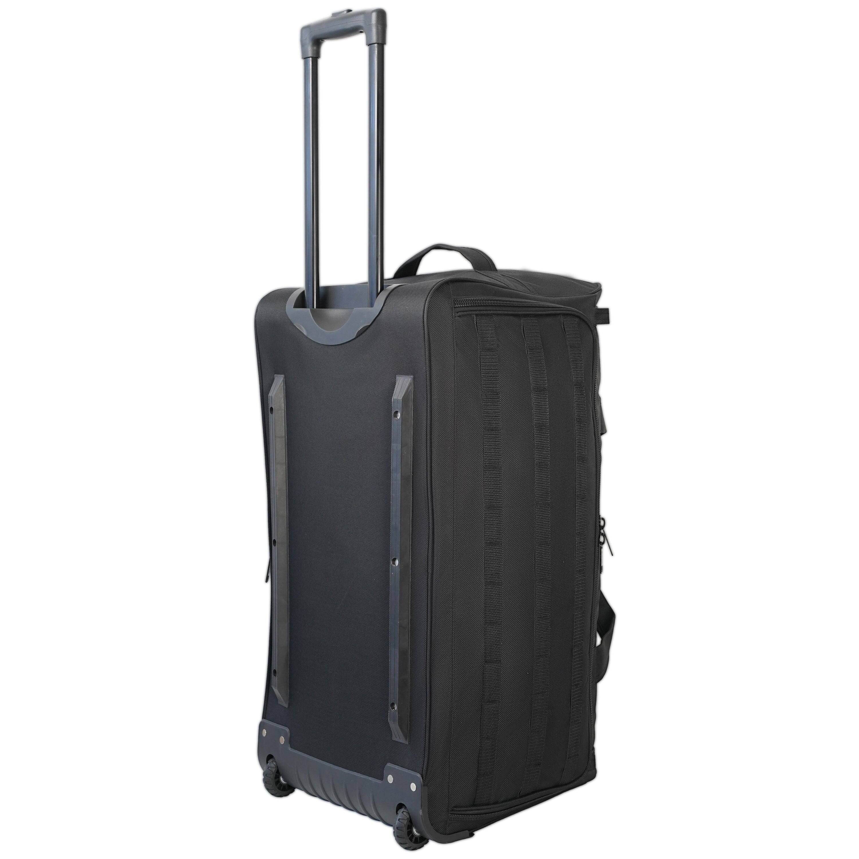 Angle. US Army - ROMEO 28-inch Tactical Rolling Duffel - BLACK.