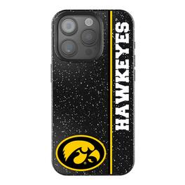 Keyscaper - NCAA - Iowa Hawkeyes iPhone Bling Case - 14 - Black