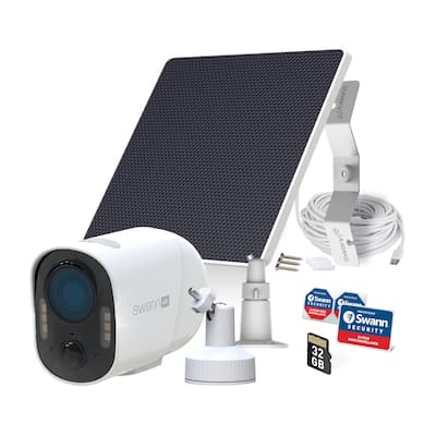 Swann Xtreem 4K Eco Security Camera, Solar, Motion Detect, Color Swann Xtreem 4K Eco Security Camera, Solar, Motion Detect, Color
