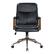 Front. OSP Home Furnishings - Woodlands Office Chair - Black.