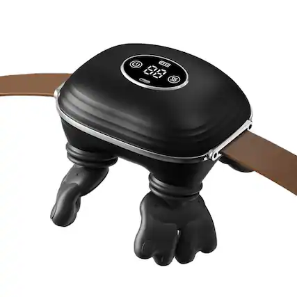 Front. Cluzine - Portable Electric Shoulder Blade Massager, Shiatsu Kneading Massager for Neck & Shoulder Pain Relief & Relaxation.