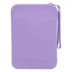 Front. Strapsicle - Strapsicle Clutch for E-Readers - Kindle, Paperwhite, Kobos, Nook - Anti-Dust Coating - Lilac.