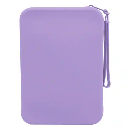 Front. Strapsicle - Strapsicle Clutch for E-Readers - Kindle, Paperwhite, Kobos, Nook - Anti-Dust Coating - Lilac.