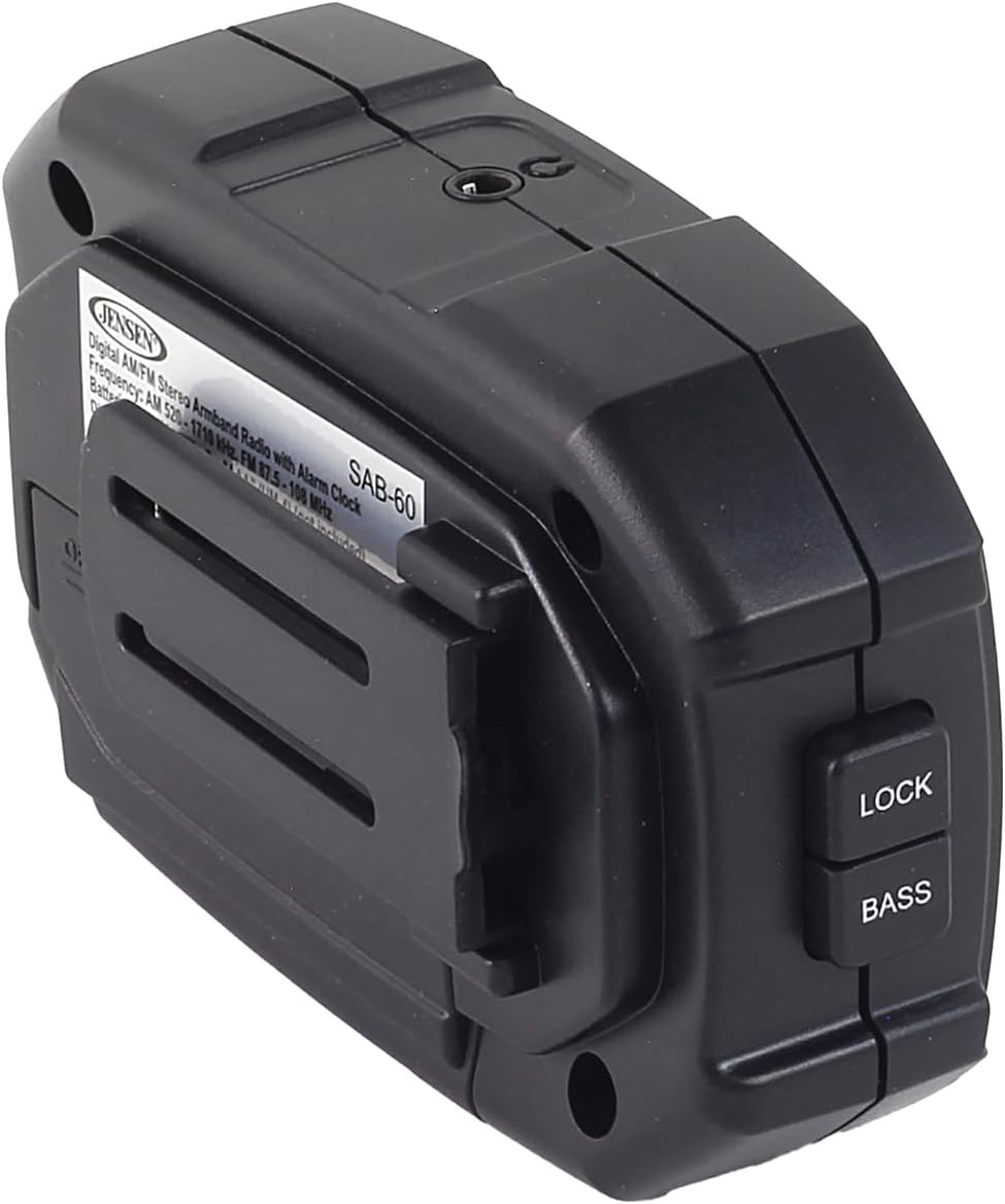 Digital AM/FM Stereo AM Band Radio with Alarm Clock
Frequency: AM 520-1710 kHz, FM 87.5-108 MHz
SAB-60
LOCK BASS