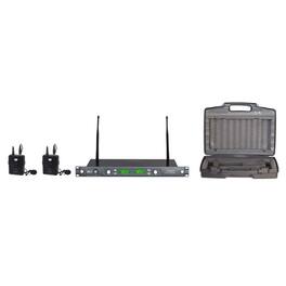 Audio 2000s - AWM6546DU Professional Dual-Diversity UHF Wireless Lavalier Microphone System, Includes AWR6546DU Receiver,