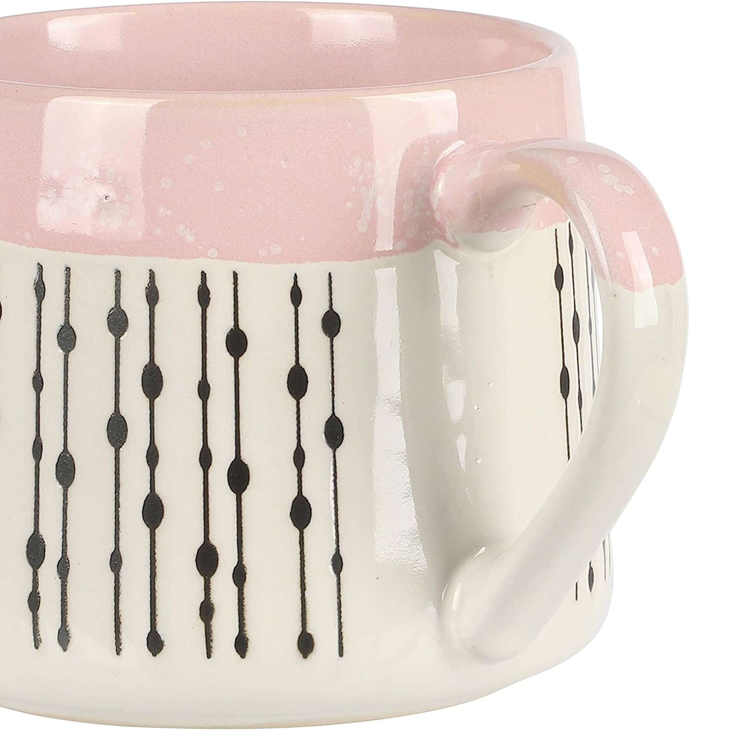 Alt View 2. Gibson - Gibson Home Morning Mist 4 Piece 15 Ounce Stoneware Belly Mug Set in Assorted Colors - Assorted.