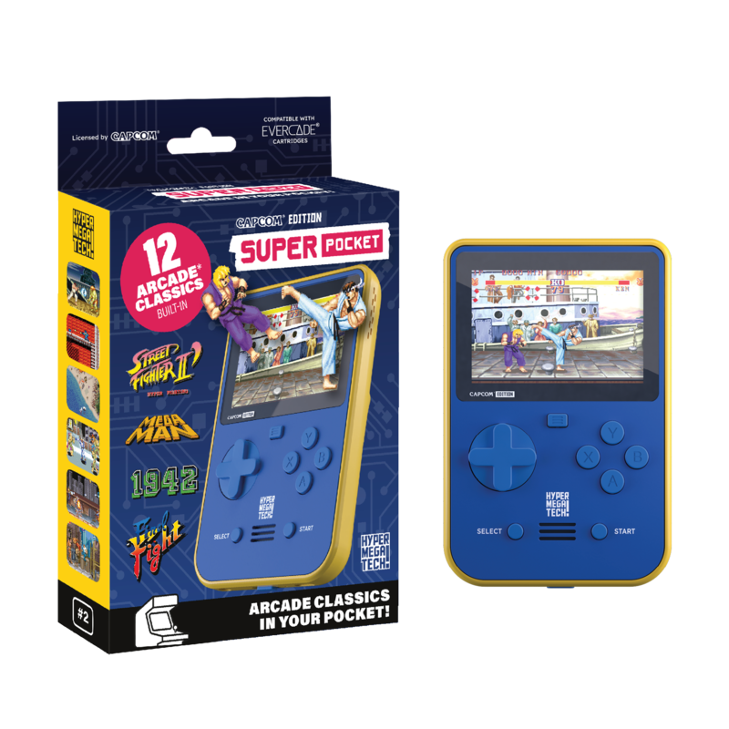Evercade Capcom Super Pocket
