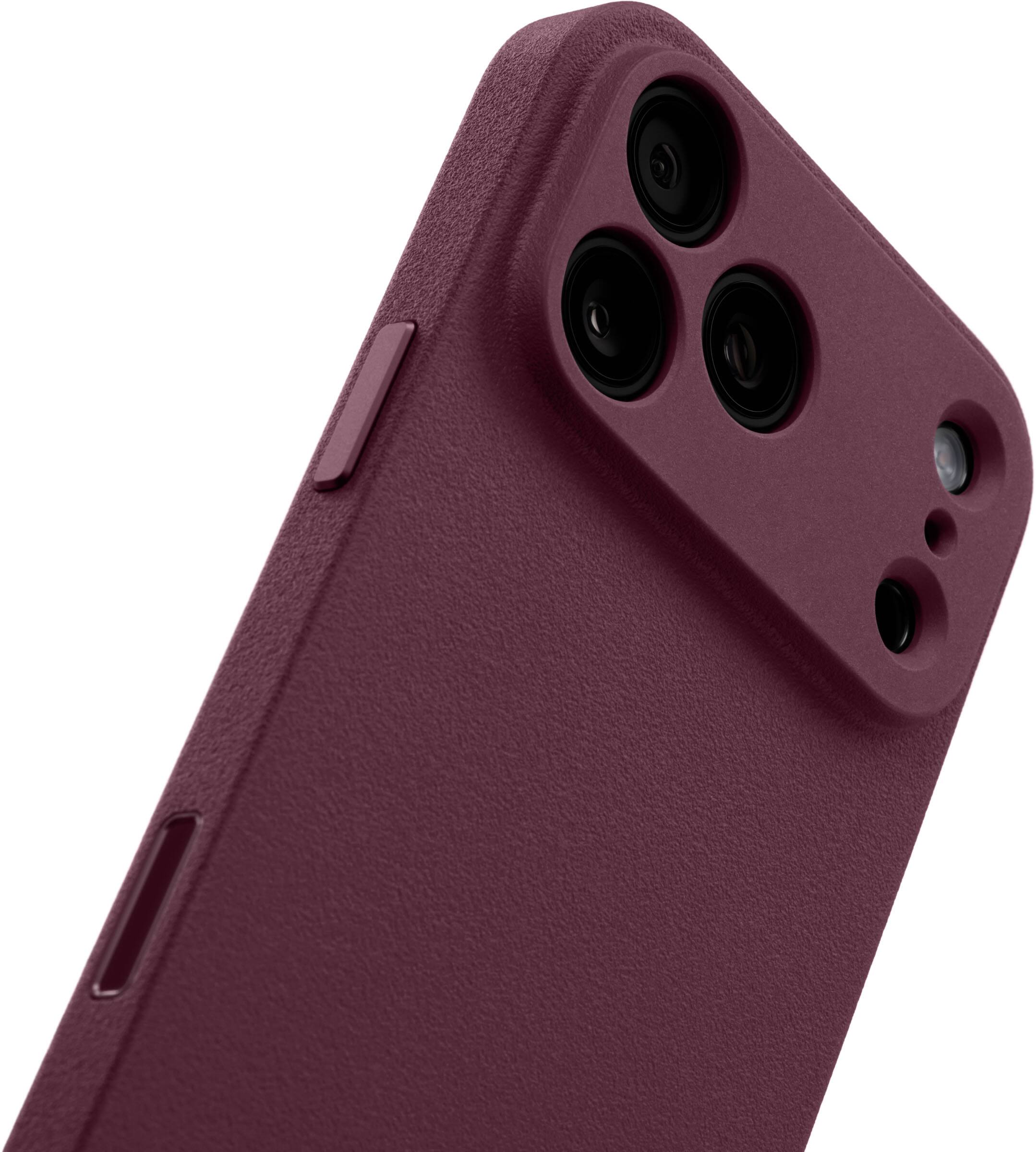 Alt View 1. dbrand - MNML Case with MagSafe for Apple iPhone 18 Pro Max / iPhone 17 Pro Max - Burgundy.
