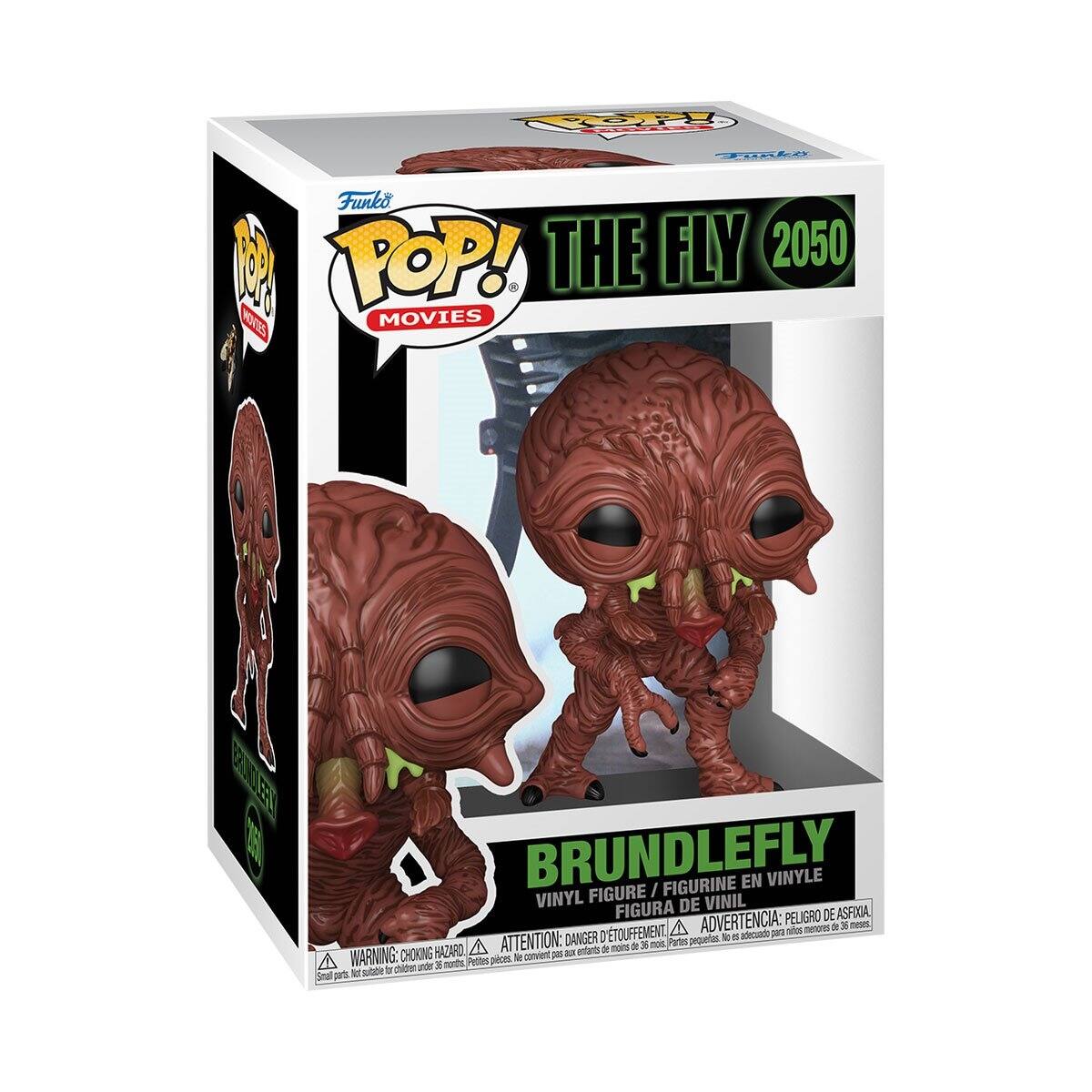 Funko POP! POP! THE FLY 2050

BRUNDLEFLY VINYL FIGURE / FIGURINE EN VINYLE FIGURA DE VINIL

ADVERTENCIA: PELIGRO DE ASFIXIA, ADVERTENCIA: DANGER, ATTENTION: DANGER, WARNING: CHOKING HAZARD, Small parts Not suitable for children under 36 months, Petites pièces. le convient pas to children unter 36 months