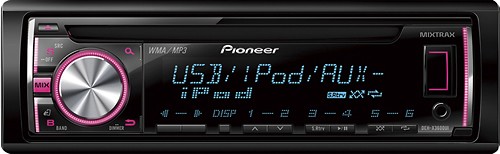 Pioneer deh x3600ui vr ears