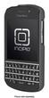 Incipio - feather Snap-On Case for BlackBerry Q10 Cell Phones - Charcoal Gray - Larger Front