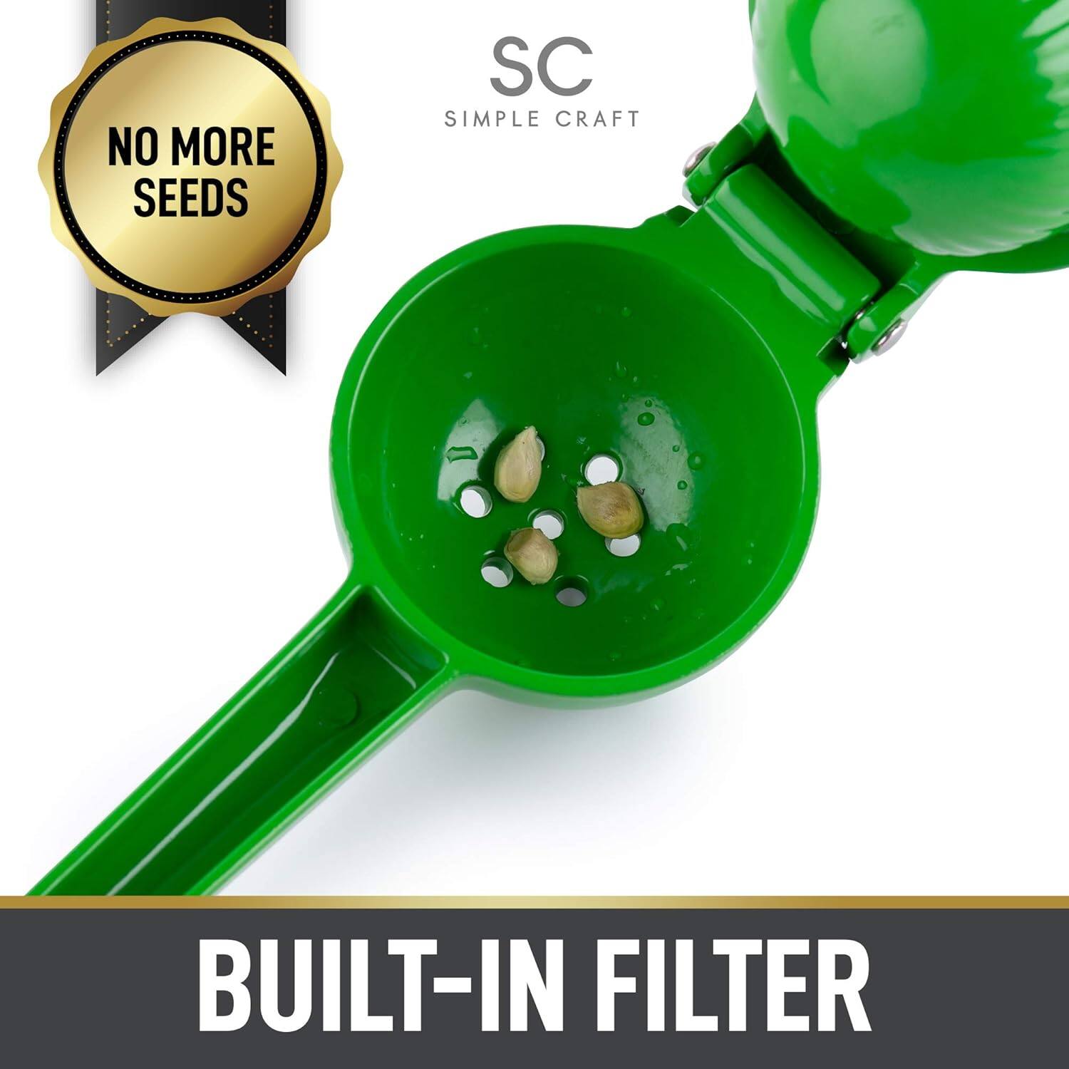NO MORE SEEDS  
SC SIMPLE CRAFT  
BUILT-IN FILTER
