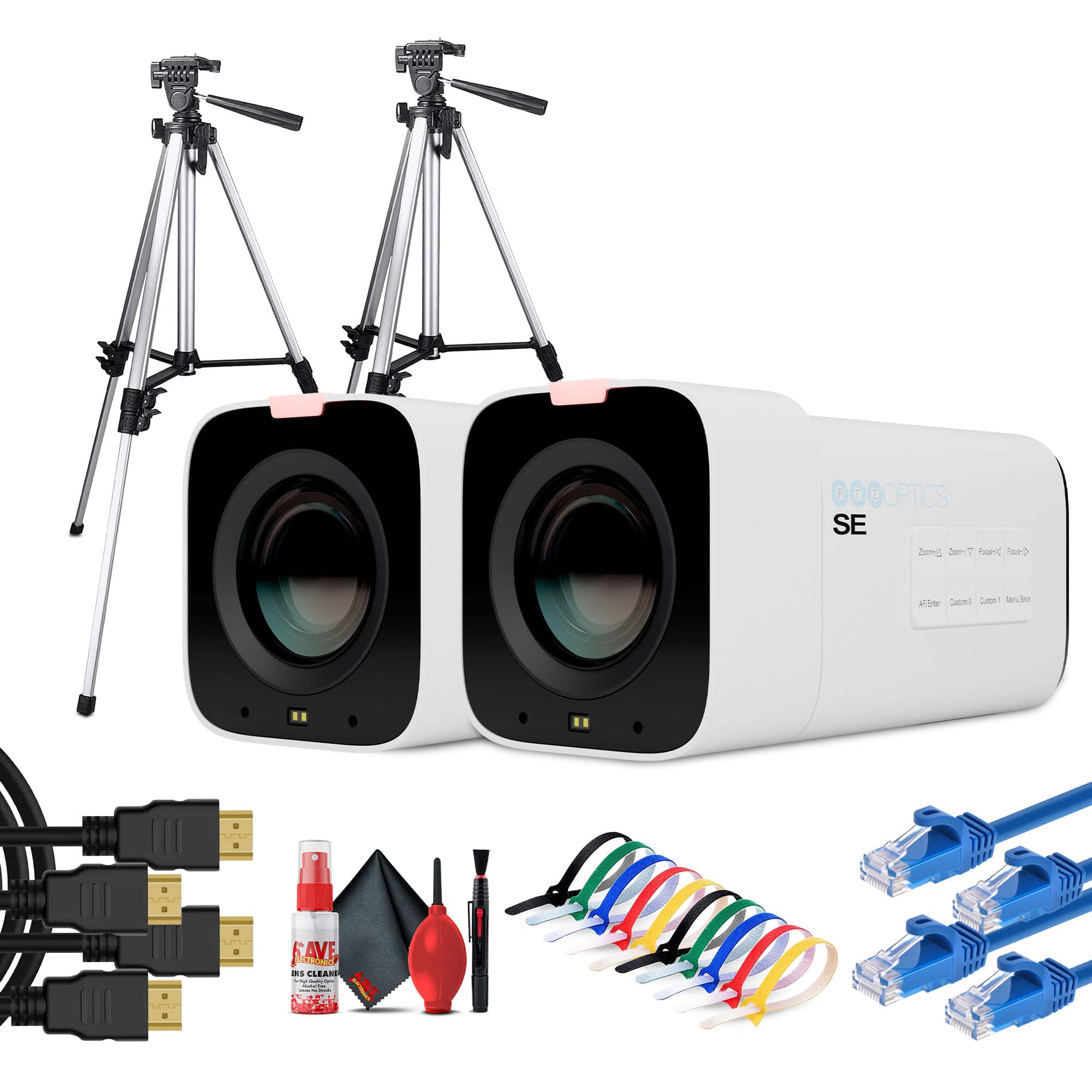 PTZOptics - Studio SE Hive-Linked PTZ Camera w/ 20x Optical Zoom, HD Streaming–White | More - White price history on PriceWatchPro