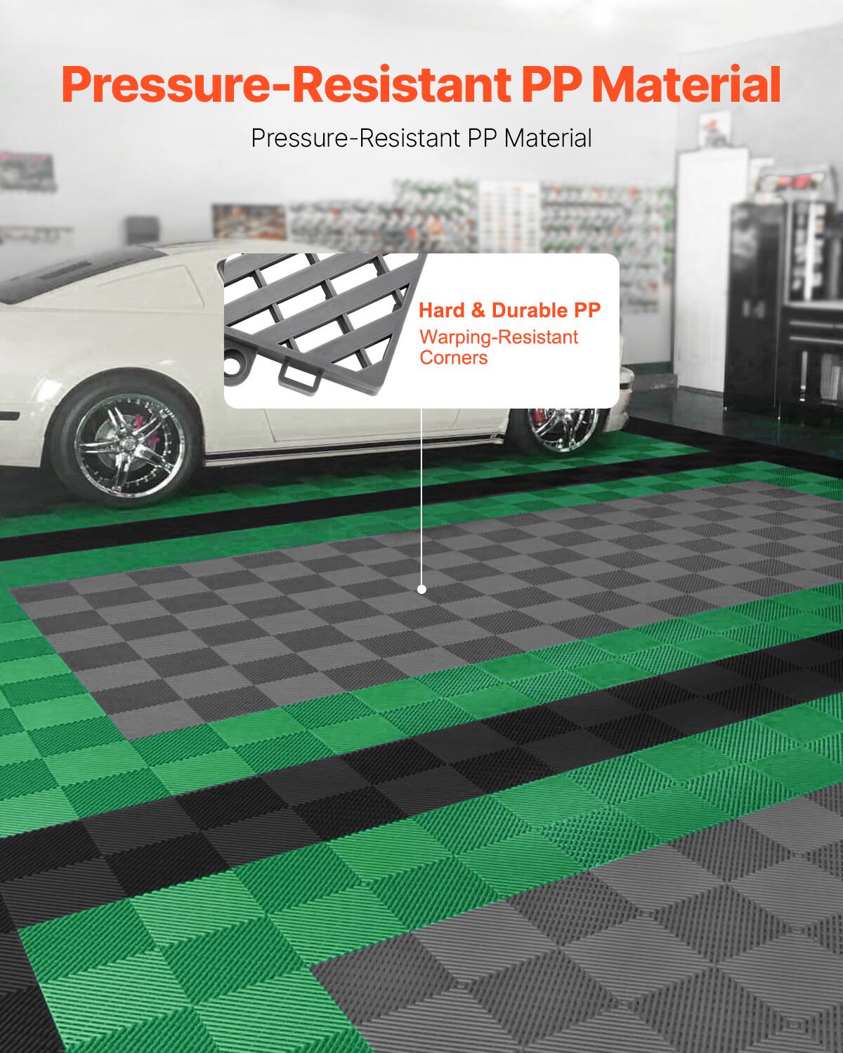 Pressure-Resistant PP Material, Hard & Durable PP, Warping-Resistant Corners