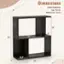 Dimensions: Load Capacity: Top: 100 lbs, Middle Tier: 45 lbs, 10" x 22" x 13" x 6" x 7" x 5.5" x 20".