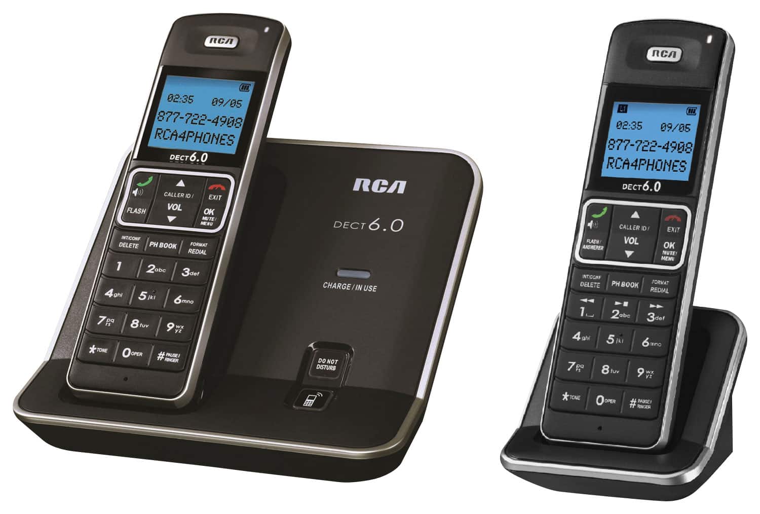 Best Buy RCA RCA21112BSGA DECT 6.0 Expandable Cordless Phone System