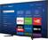 Left. Insignia™ - 55" Class (54.6" Diag.) - LED - 1080p - Smart - HDTV Roku TV - Black.