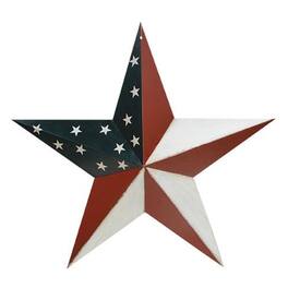 BreeBe - Americana Barn Star 18" - Multi