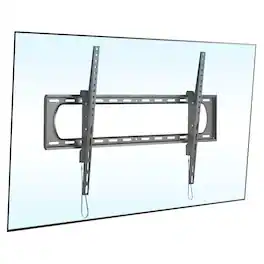 Mount-It! - Heavy Duty XXL Tilt TV Wall Mount for 60"-120", 264 lbs Capacity, VESA 900x600, Adjustable Glare-Reducing Tilt - Black