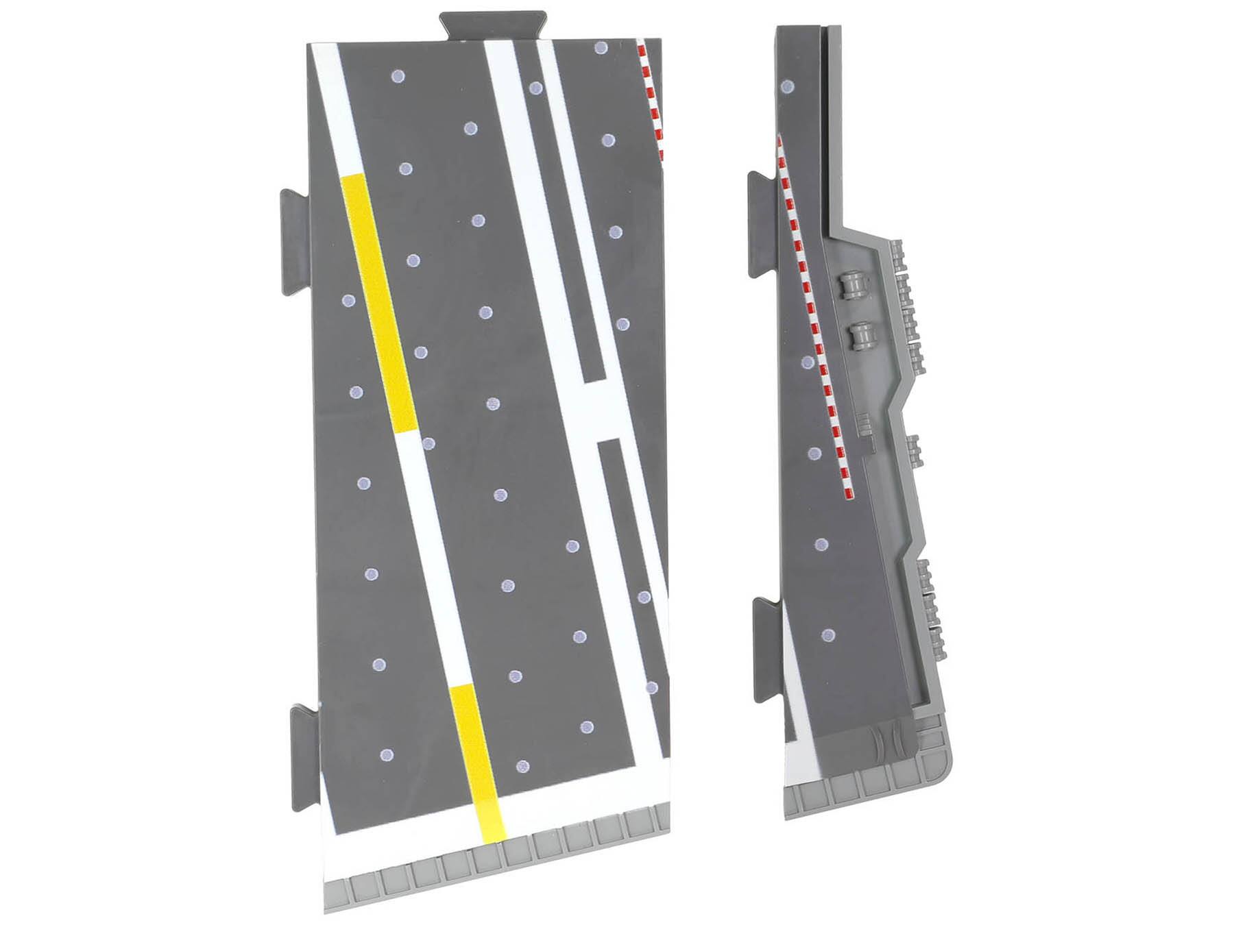 Alt View 1. Forces Of Valor - Grumman F-14B Tomcat VF-142 Ghostriders w/ USS Enterprise CVN-65 Section K Display Deck Legendary F-14 1/200 Model - Multi.