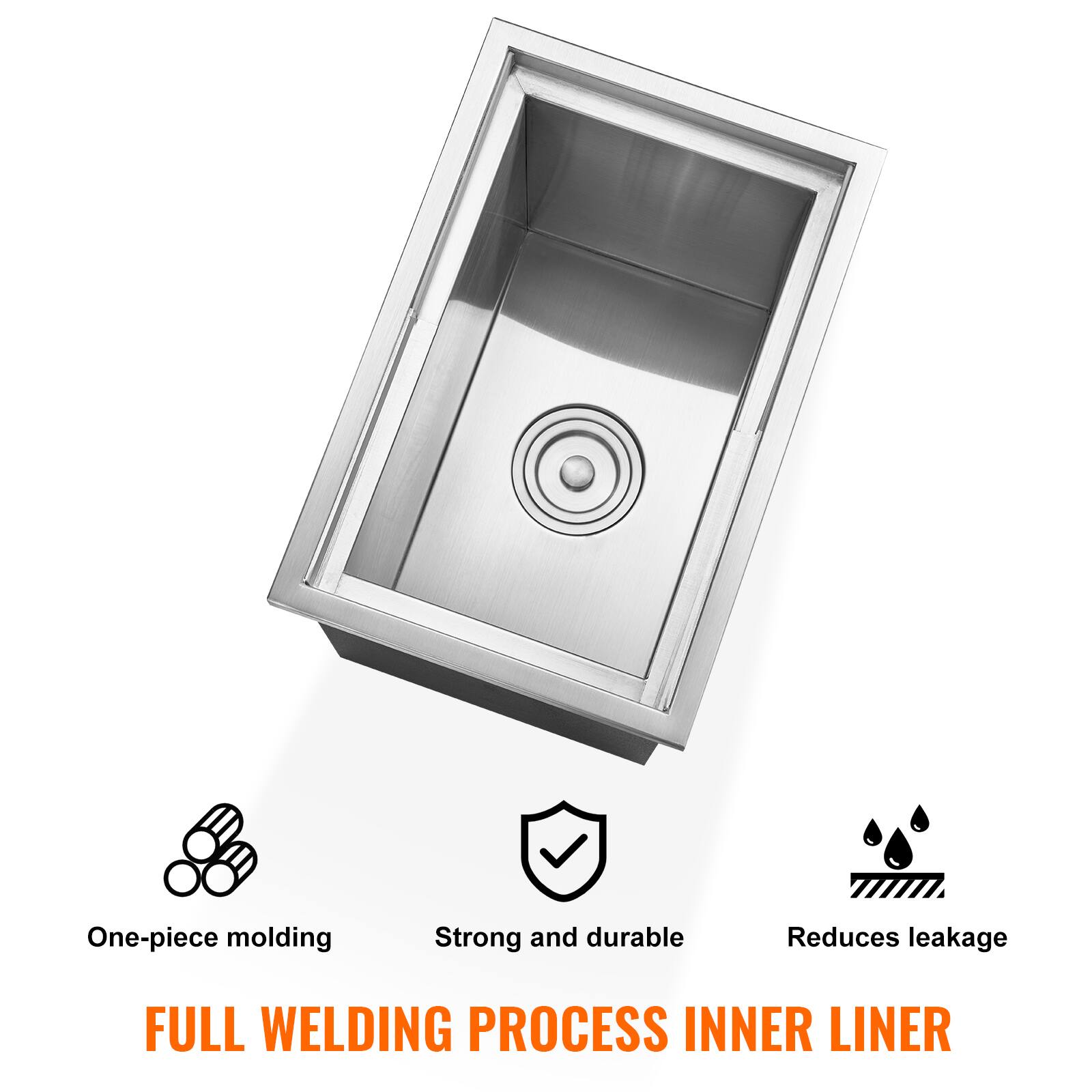 One-piece molding  
Strong and durable  
Reduces leakage  

FULL WELDING PROCESS INNER LINER