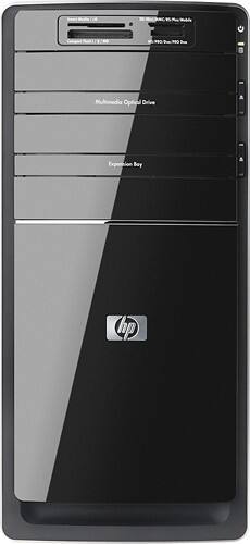 Front Standard. HP - HP Factory-Refurbished Pavilion Desktop / AMD Athlon™ II X2 Processor / 5GB Memory / 640GB Hard Drive.