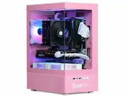 ViprTech - Stryker 2.0 Gaming PC - AMD Ryzen 7, AMD RX 580 8GB, 32GB DDR4, 1TB SSD, Desktop Computer - Icon Pink
