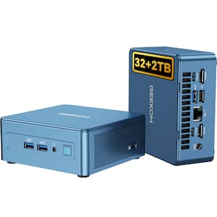 GEEKOM A7 Mini PC, Ryzen 9 7940HS, 32GB DDR5 RAM, 2TB SSD, Radeon GEEKOM A7 Mini PC, Ryzen 9 7940HS, 32GB DDR5 RAM, 2TB SSD, Radeon