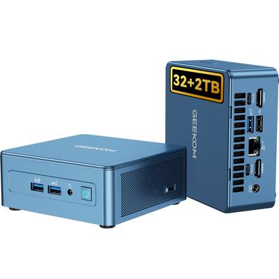 GEEKOM IT13 Mini PC, 13th Gen Intel i9 13900H, 32GB RAM& 2TB NVMe GEEKOM IT13 Mini PC, 13th Gen Intel i9 13900H, 32GB RAM& 2TB NVMe