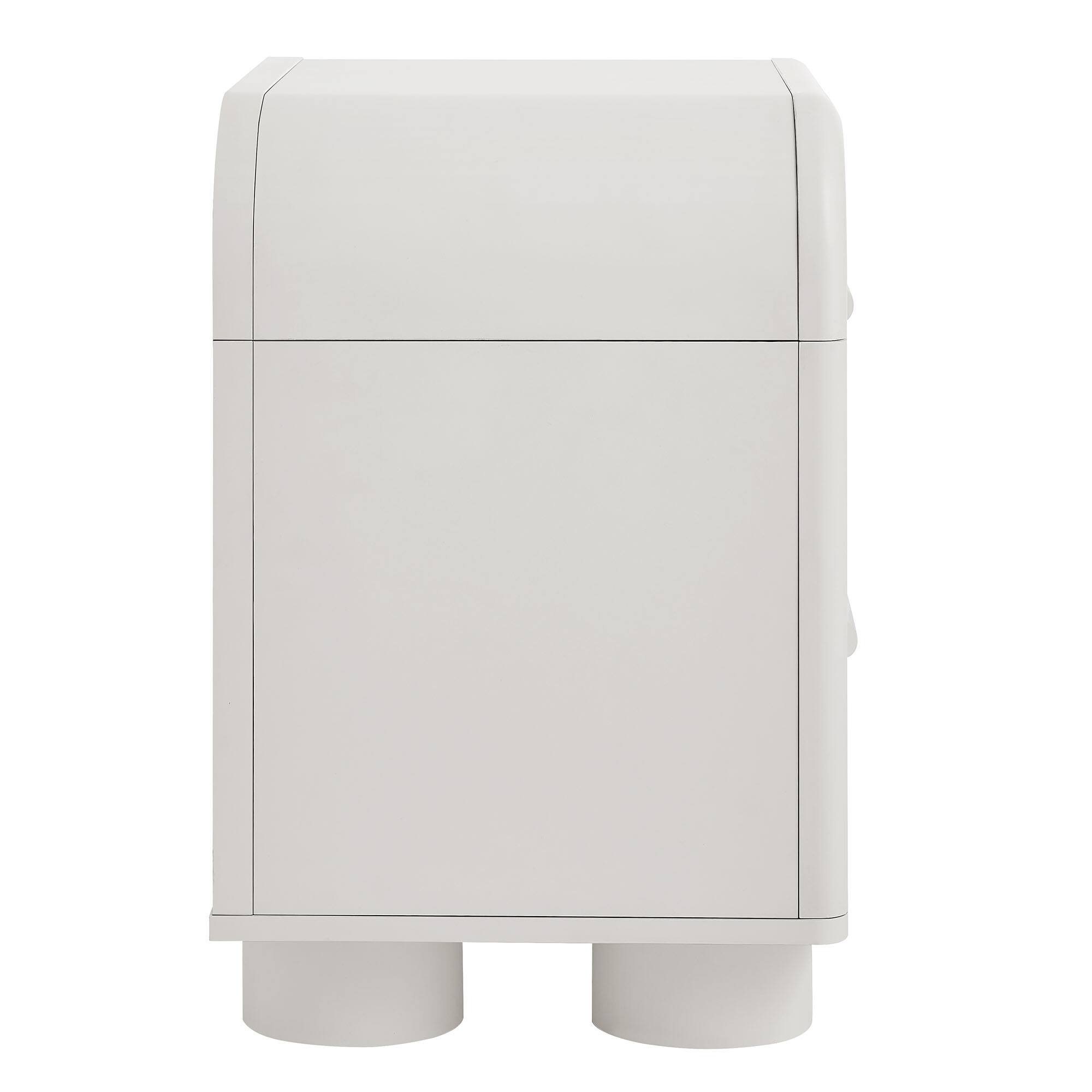 Alt View 4. Modway - Bellamy Curved 2-Drawer Nightstand by Modway - White Matte.