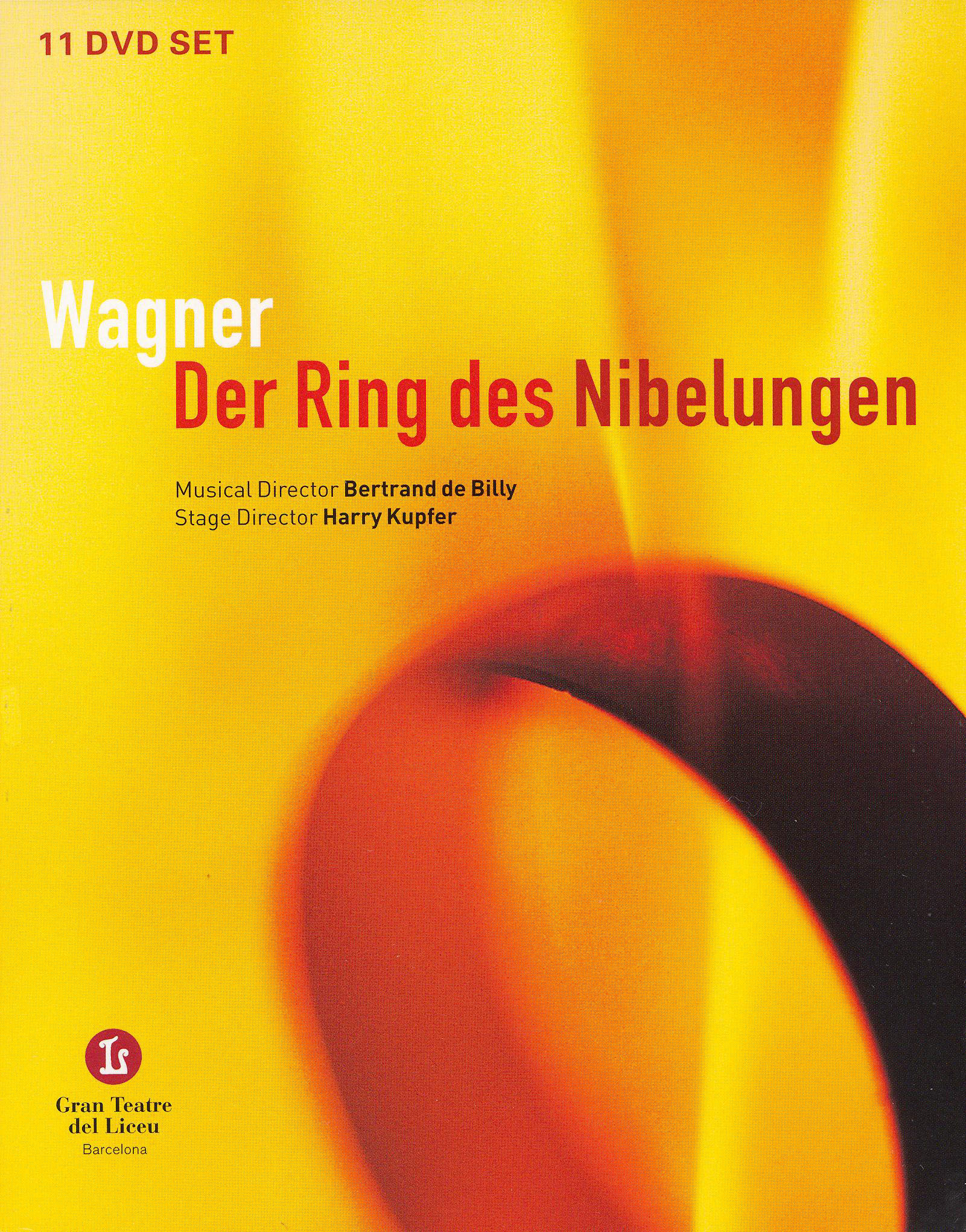 solide onder Wat is er mis Wagner: Der Ring des Nibelungen [11 Discs] [DVD] - Best Buy