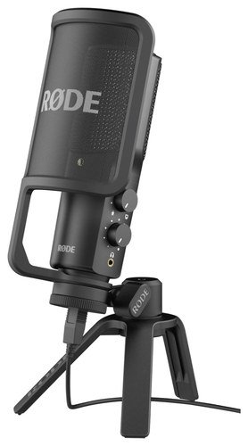 Zoom in on Front Standard. RØDE - USB Microphone.