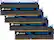 Front Standard. Corsair - Dominator 4-Pack 2GB DDR3 DIMM Desktop Memory Kit.