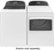 Alt View 2. Whirlpool - Cabrio 7.4 Cu. Ft. 9-Cycle Gas Dryer - White.