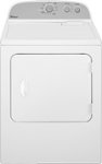 Front. Whirlpool - 7.0 Cu. Ft. 15-Cycle Gas Dryer - White.