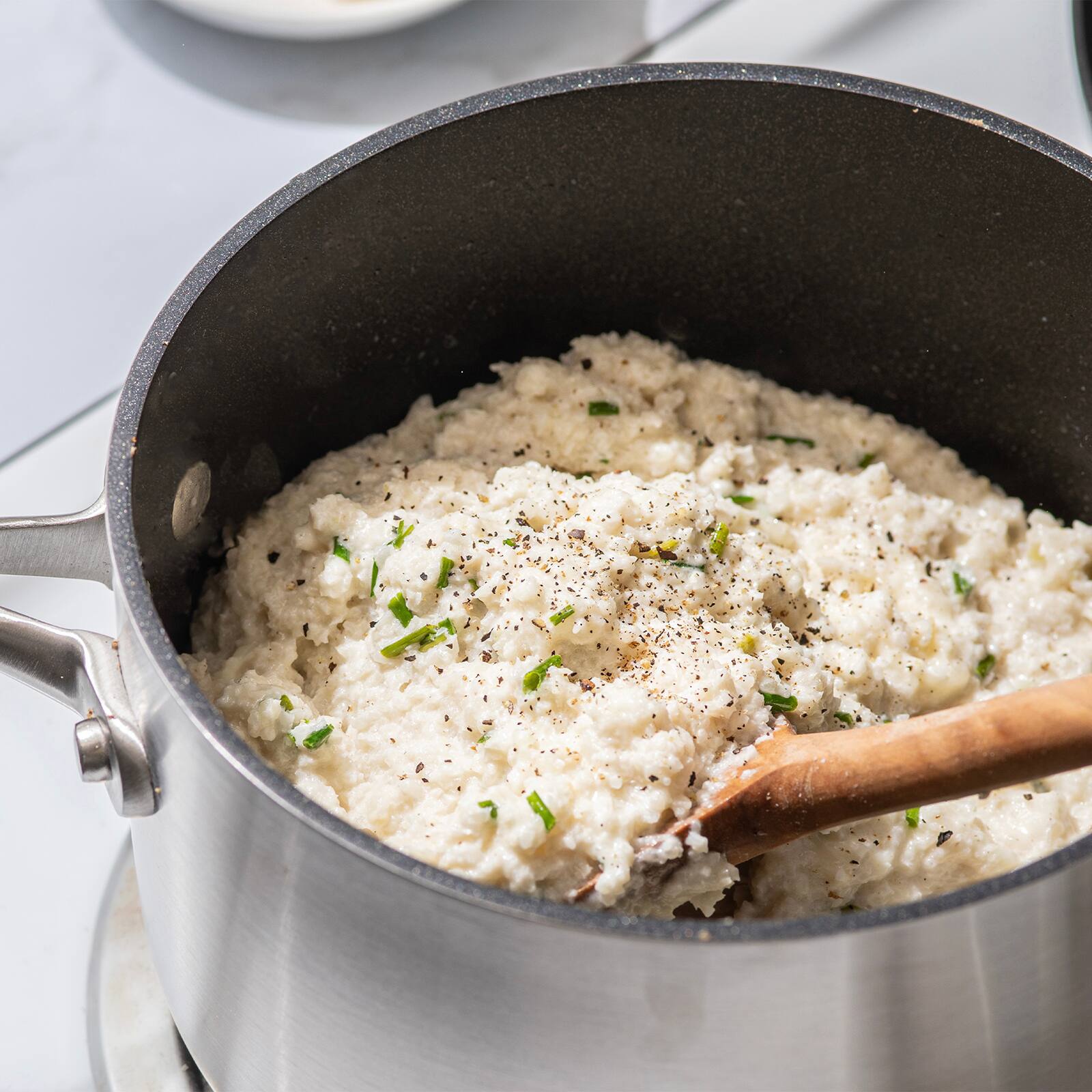Alt View 3. Scanpan - CTX 2.75 Quart Saucepan with Lid, Stainless Steel - Silver.