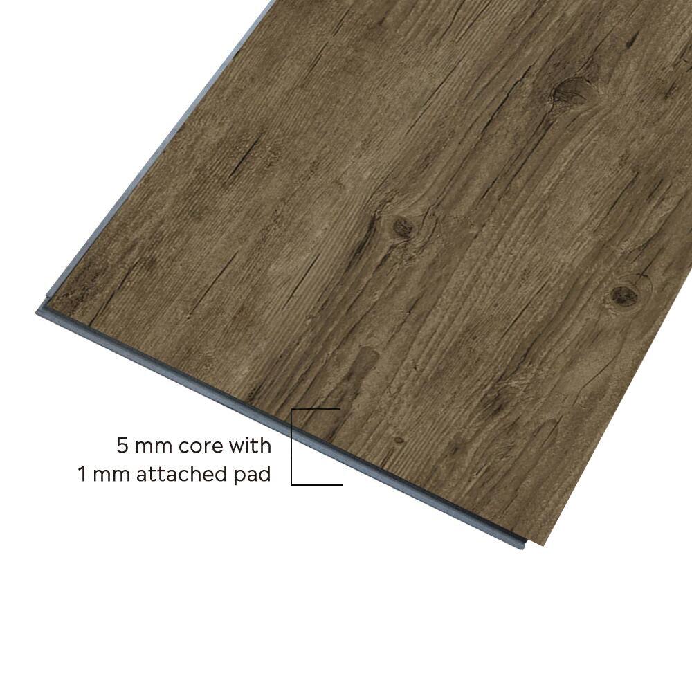 5 mm core with 1 mm attached pad