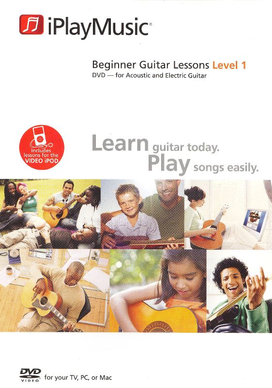  Beginner Guitar Lessons: Level 1 [DVD]