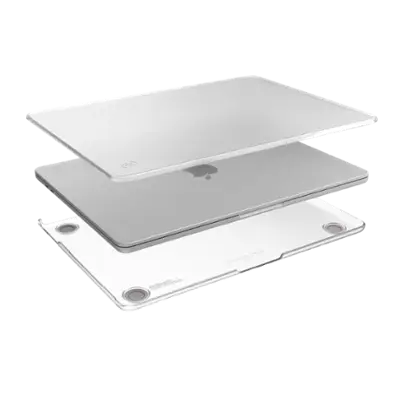 Speck - Smartshell Case for Macbook Air 13" M2/M3 (2022-2024) - Clear