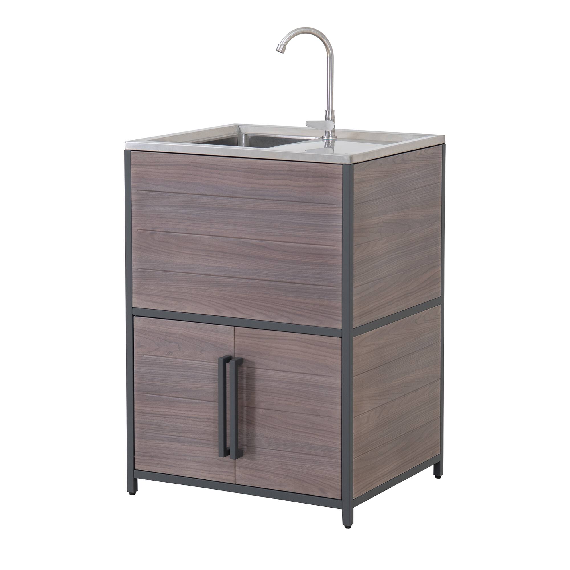 SUNJOY - Fleetwood Kitchen Sink - Brown