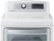 Alt View Zoom 2. LG - 7.3 Cu. Ft. 14-Cycle Electric Dryer with Steam - White.