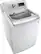 Angle. LG - 5.0 Cu. Ft. 14-Cycle High-Efficiency Steam Top-Loading Washer - White.
