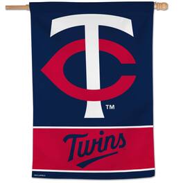 WinCraft - 28" x 40" Primary Logo Single-Sided Vertical Banner - Multicolor