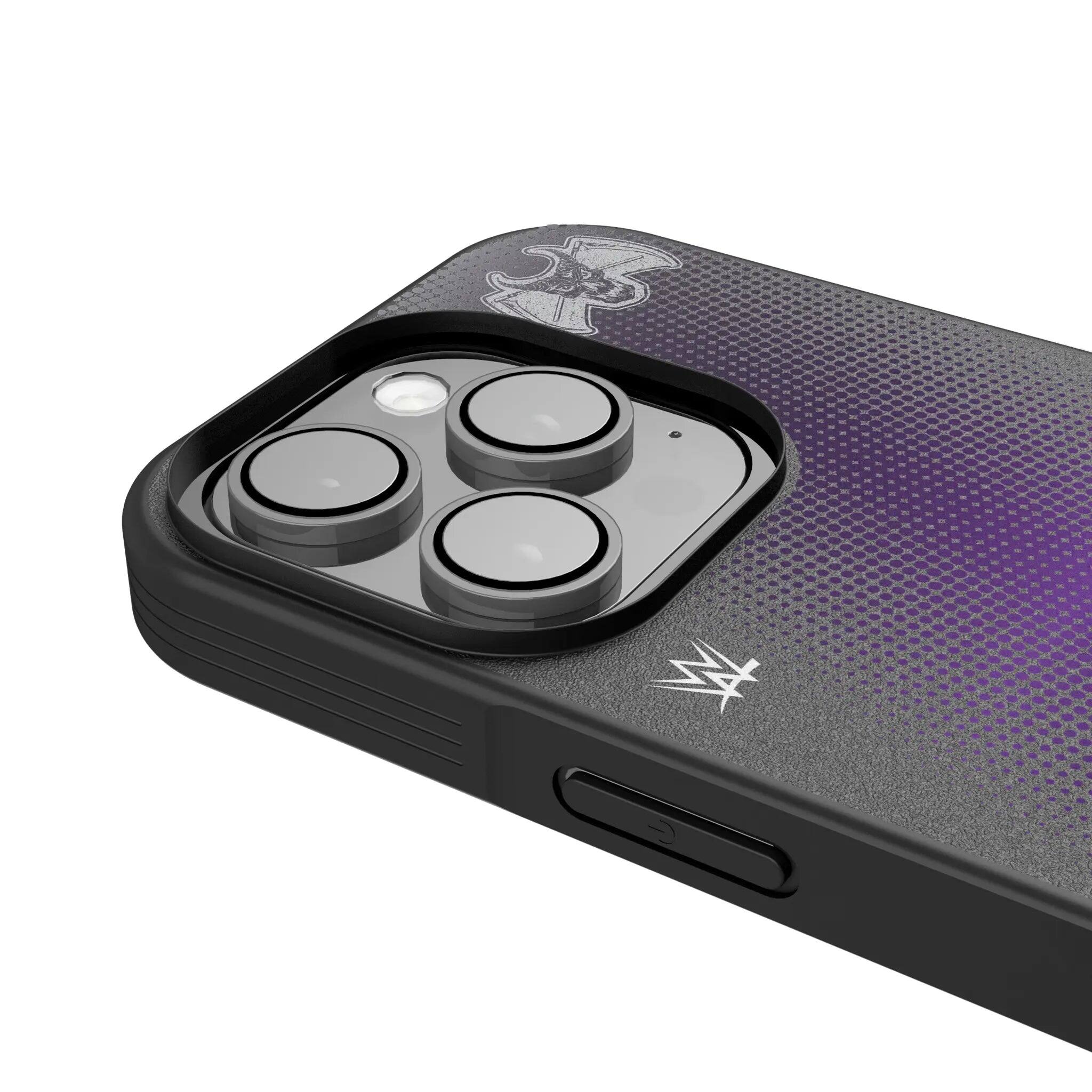 Left. Keyscaper - WWE Superstar Bump Phone Case - Apple iPhone 15 Pro - Undertaker.