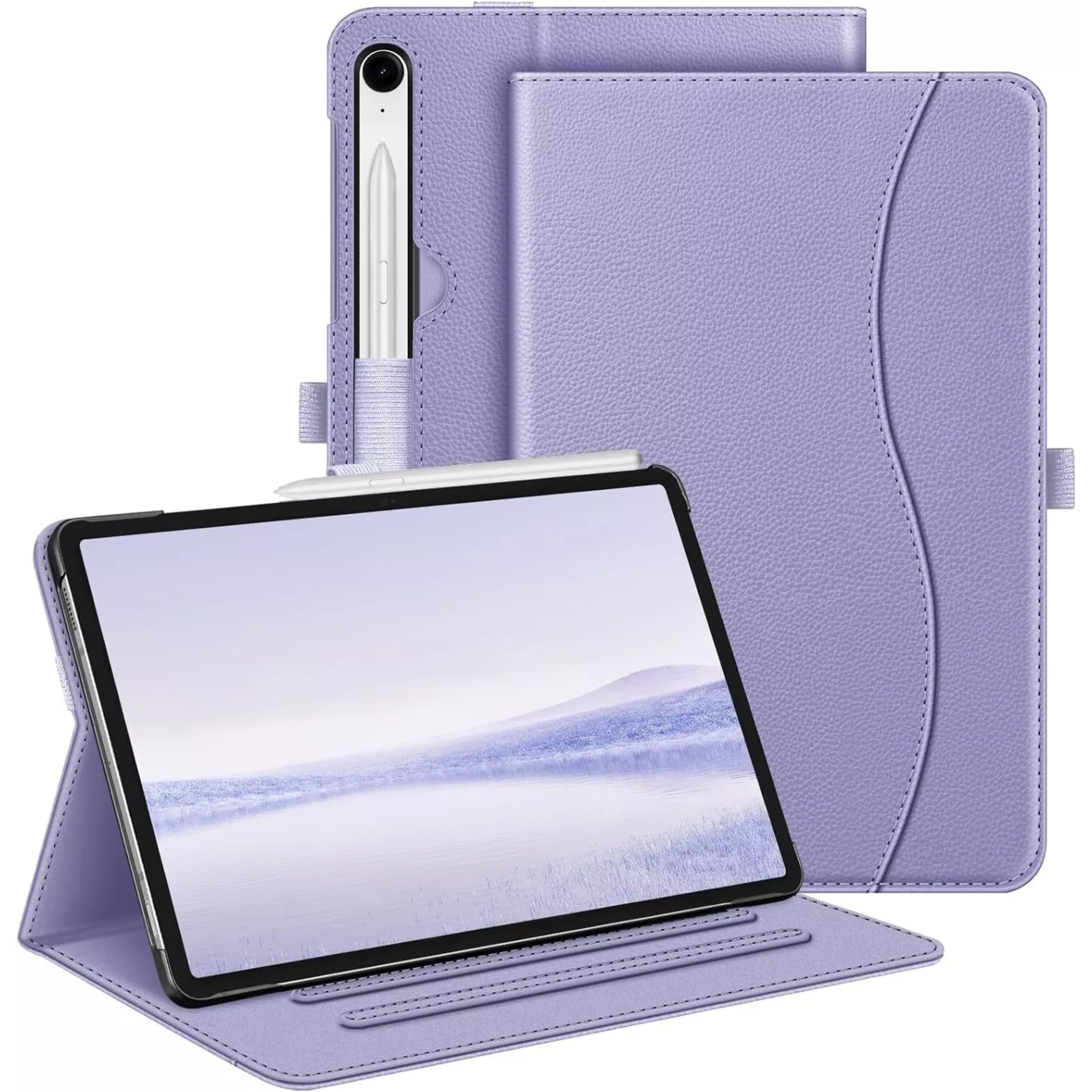 Kitcheniva - Slim Protective Case For Samsung Galaxy Tab S9 FE 10.9 Inch 2023 With Auto Sleep-Wake - Lilac Purple price history on PriceWatchPro